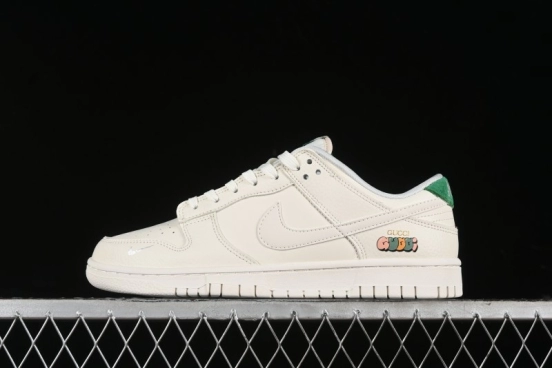Nike SB Dunk Low Gucci Collaboration - Anniversary High-End Custom Low-Top Casual Sneakers - KK1688-051