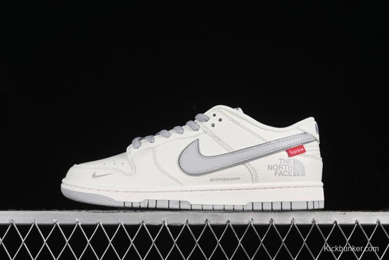 Nike SB Dunk Low Supreme x THE NORTH FACE Skate Shoes - BM0234-502