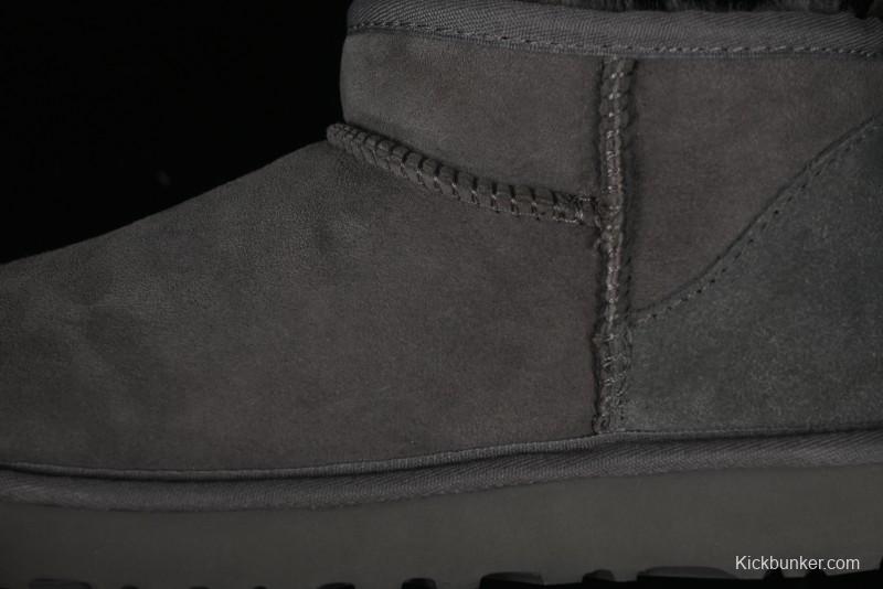 UGG Classic Ultra Mini Short Boots with Genuine Australian Shearling and TREADLITE Outsole - 1116109
