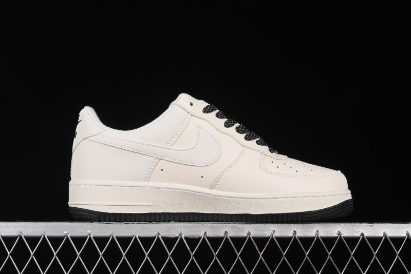 Nike Air Force 1 '07 Low Bape Collaboration - Black Beige Starry Sky Low Top Casual Sneakers - FG6688-103