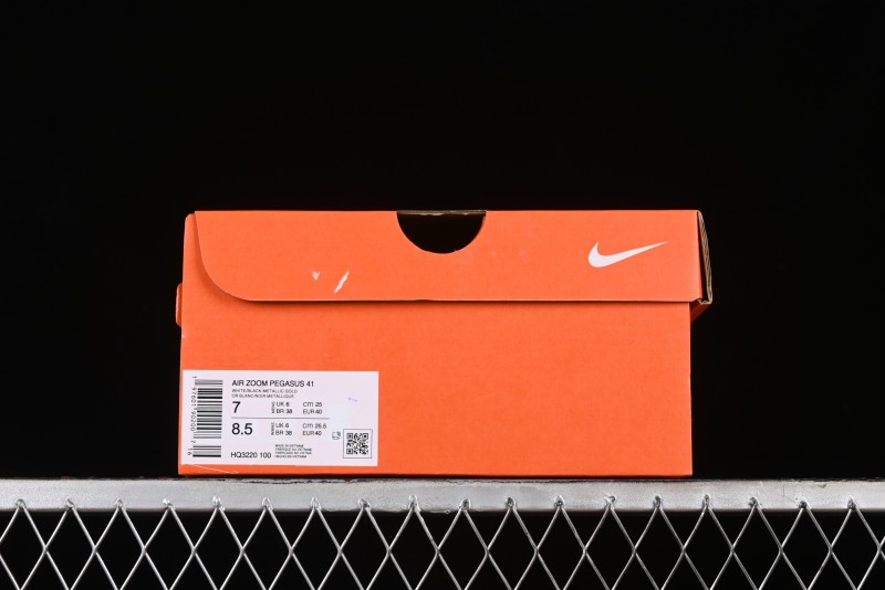 Nike Air Zoom Pegasus 41 Breathable Lightweight Running Shoes with Cushioning - HQ3220-100