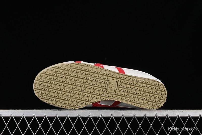 Onitsuka Tiger Mexico 66 Low-Top Leather Running Sneakers - 1183C216-100