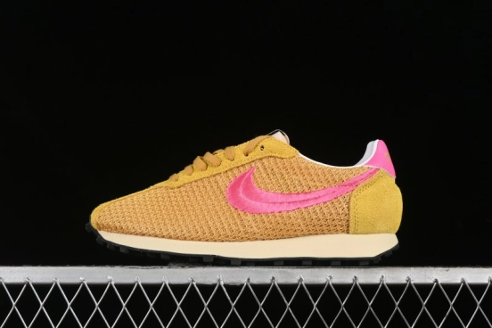 Stussy x Nike Roshe Run LD-1000 Comfortable Versatile Non-Slip Durable Waffle Low-Top Casual Running Shoes - FQ5369-700