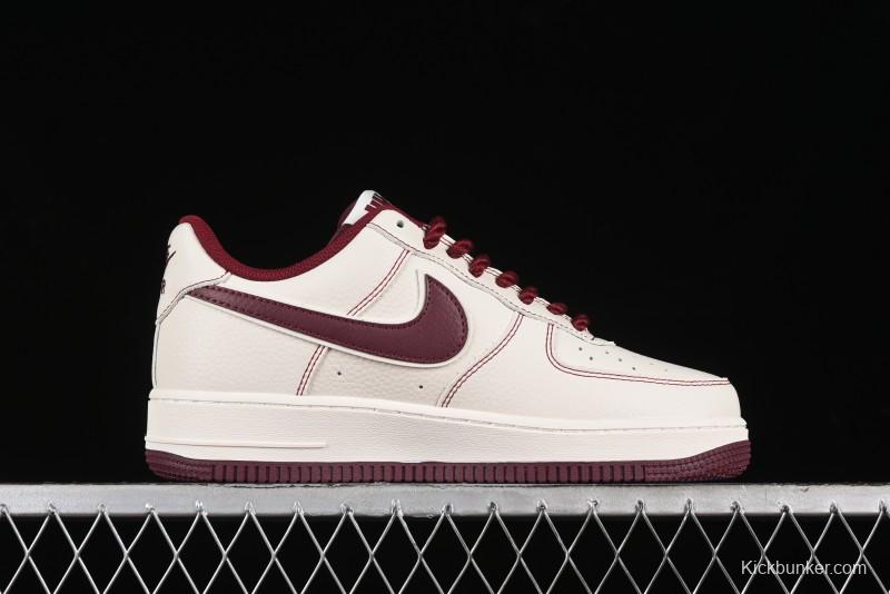 Nike Undefeated Air Force 1'07 Low Casual Sneakers with Custom Leather and Reflective Details - UT2023-206