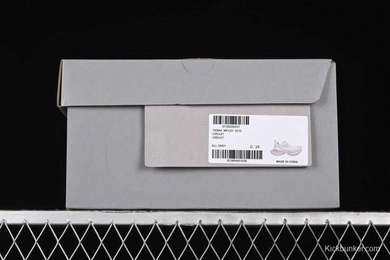 Balenciaga Circuit Lightweight Distressed Print Round Toe Fashion Casual Shoes - WFLGY0315