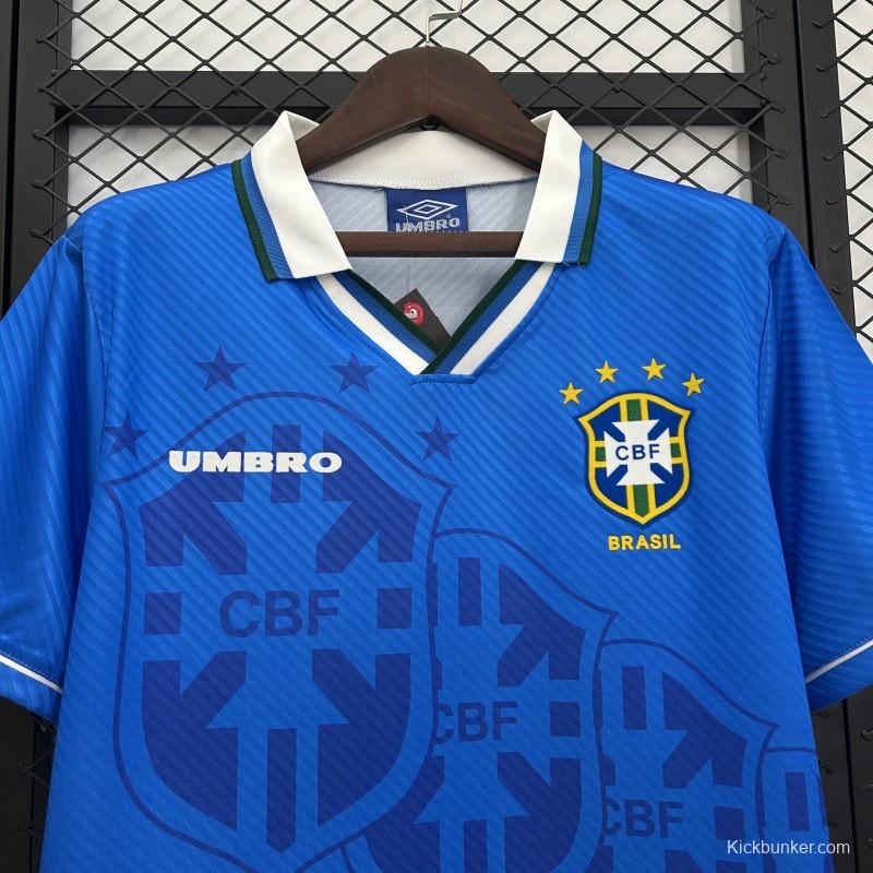 1994 Retro Brazil Away Jersey