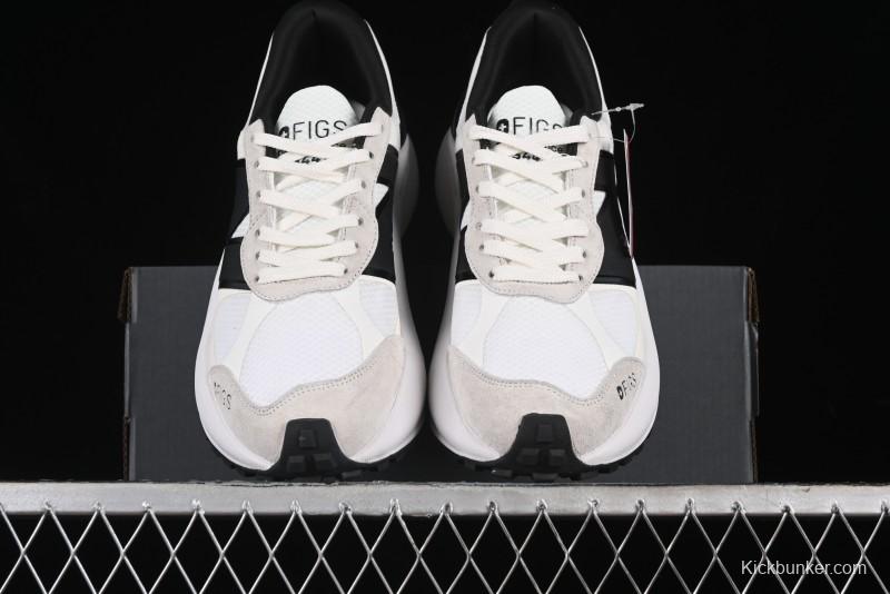 New Balance 3447 Series Retro Casual Running Shoes with Textile and Leather Upper - U3447LC