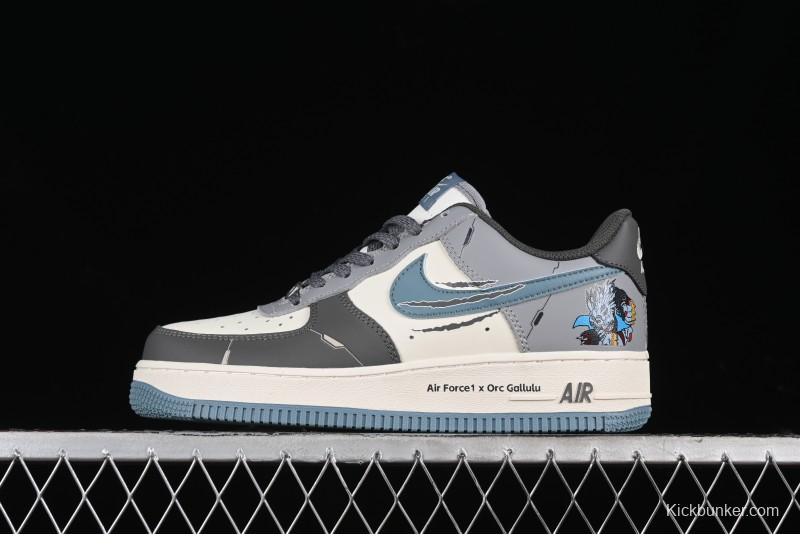 Nike Air Force 1'07 Low "Galuru" Digimon Themed Casual Sneakers - CJ0304-310