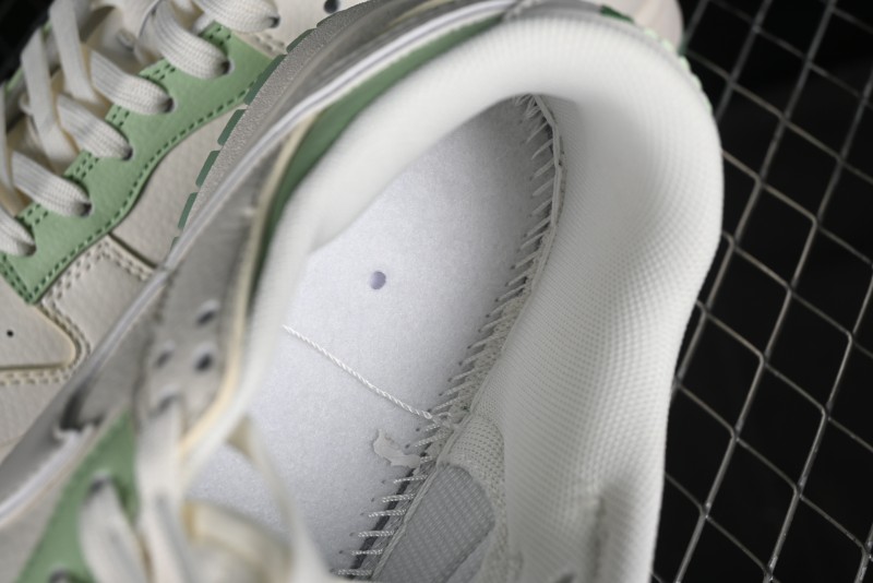 Nike SB Dunk Low Stussy Collaboration - Cream Apple Green Anniversary Custom Low-Top Casual Skate Shoes - XY1688-006