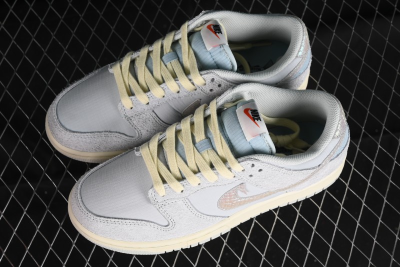 Nike Dunk Low SB "Fishing" Trout Pattern Casual Skate Shoes - DV7210-001