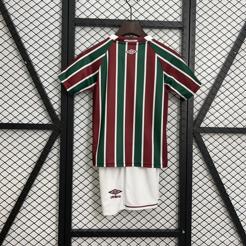 25/26 Kids Fluminense Home Size 16-28 Jersey