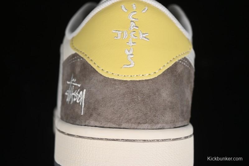 Nike Travis Scott x Fragment Design x Air Jordan 1 Low OG SP AJ1 - SJ2068-136