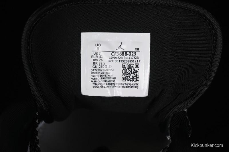 Nike Air Jordan 1 Low Stussy Collaboration - Black Sail Stitched Retro Basketball Shoes - CF3688-023