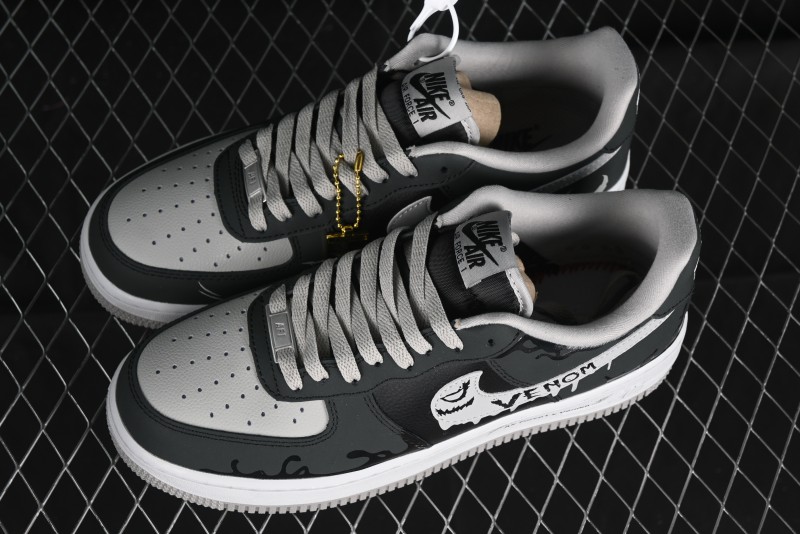 Nike Air Force 1 '07 Low "Venom Ⅱ" Marvel Series Casual Sneakers - CW6718-777