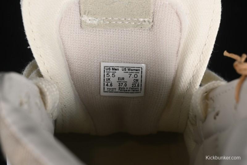 Vans Notre Premium Sk8-Hi High-Top Skate Shoes with Upgraded Suede and Linen Materials - VN000CR0BWQ