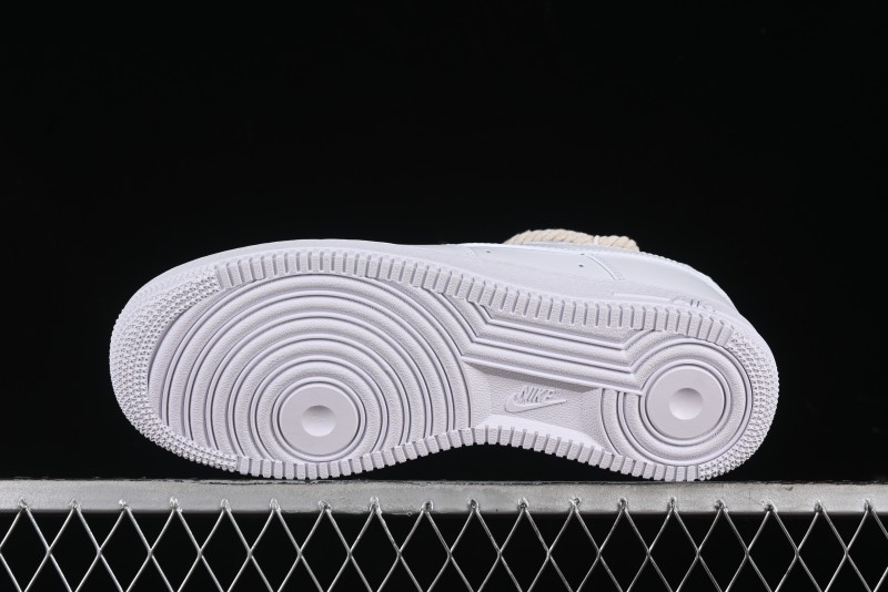 Nike Air Force 1 '07 Low White Deconstructed Casual Sneakers - CW2288-046