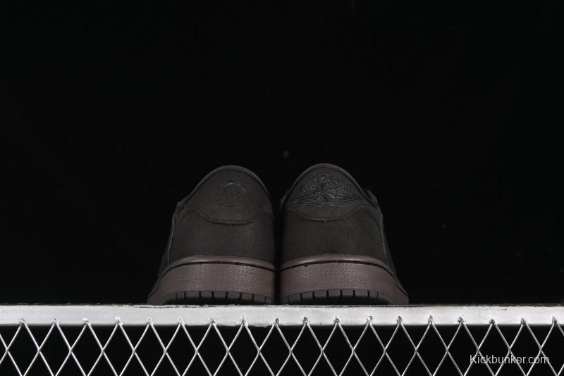 Nike Travis Scott x Air Jordan 1 Low OG AJ1 Collaboration Reverse Swoosh Sneakers - DM7866-202