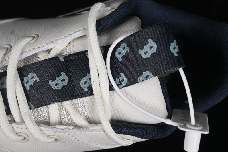 New York Yankees MLB Bigball Chunky Denim Monogram Platform Sneakers - 3ASHBDM4N43NYS
