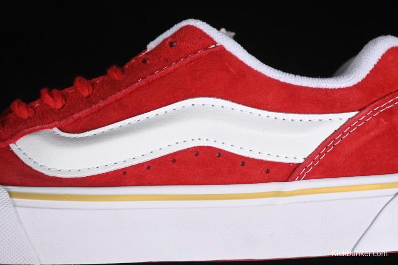 Vans Classics Knu Skool Vr3 Retro Sneakers with Enlarged Toe and Thickened Tongue - VN000CS0JV6