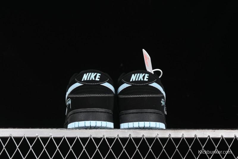 Nike SB Dunk Low Stussy Anniversary Edition Custom High-End Casual Skate Shoes - KK1888-012