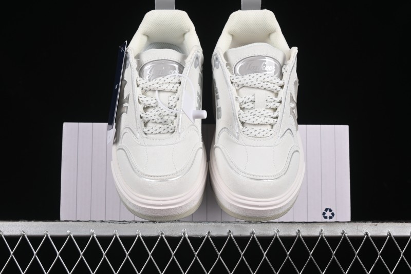 MLB Chunky Liner Jelly Lightweight Platform Sneakers with 6cm Height Increase - 3ASXCHV4N50WHS