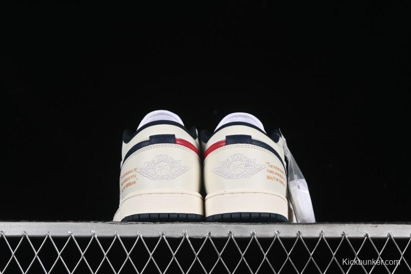 Nike Air Jordan 1 Low AJ1 Casual Sneakers - HM3711-144