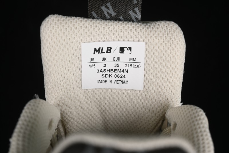 New York Yankees MLB Bigball Chunky Embo Monogram Thick Sole Sandals - 3ASHBEM4N50IVS