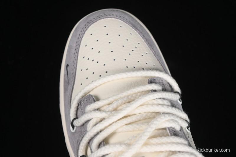 Nike SB Dunk Low Stussy Anniversary Custom Low-Top Casual Skate Shoes - SJ2068-295