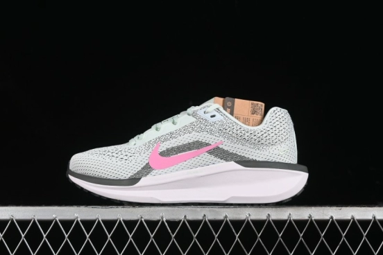 Nike Zoom Winflo 11 Moon Mesh Breathable Cushioned Running Shoes - FJ9510-300