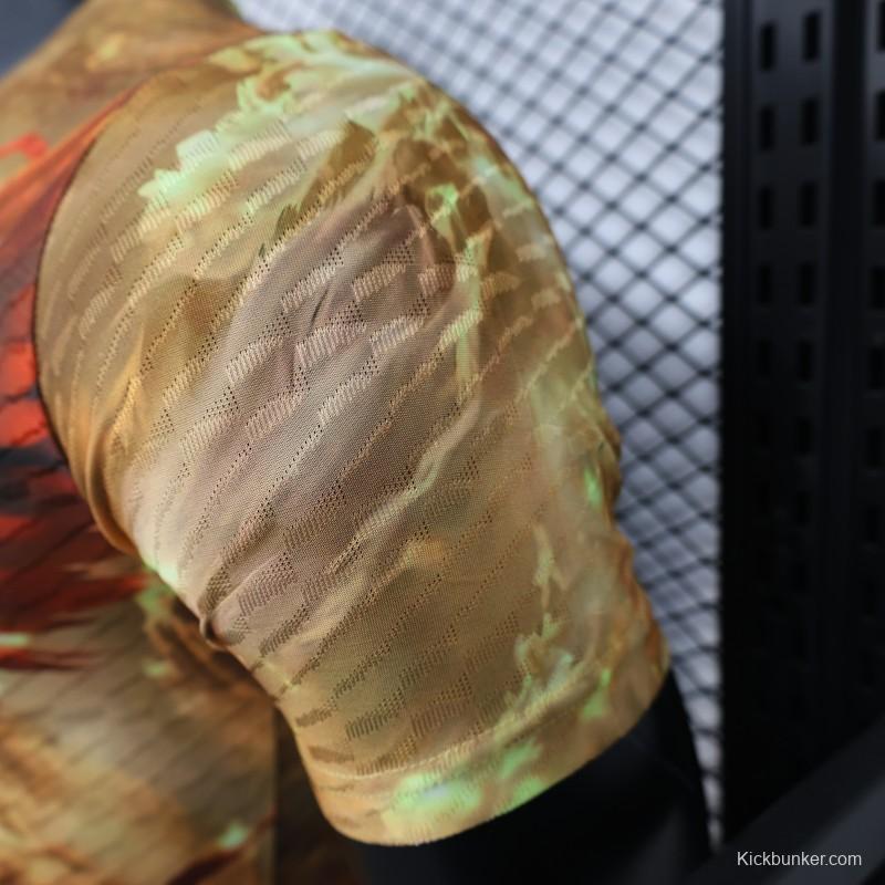 Player Version 25/26 Real Madrid Gold with Phoenix NA ZHA Jersey