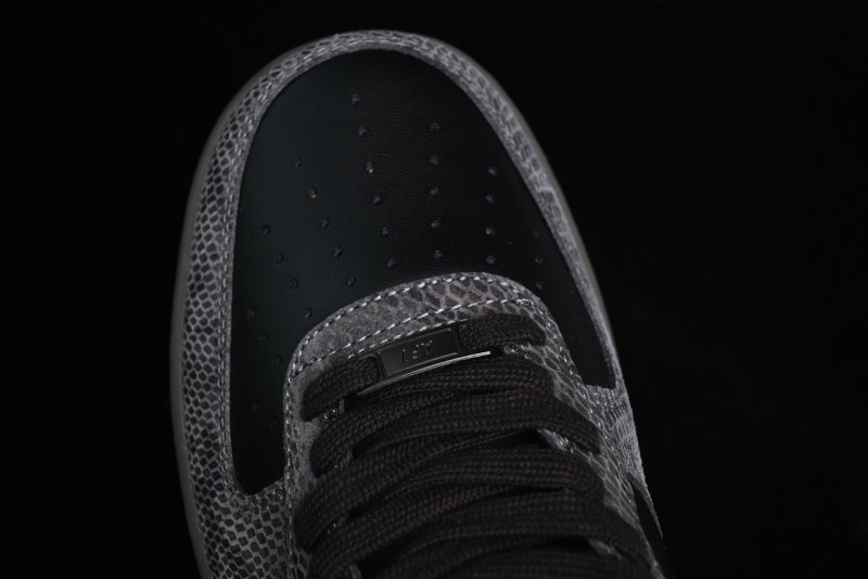 Nike Air Force 1 '07 Low Snake Year Themed Low-Top Casual Sneakers - HF2898-001