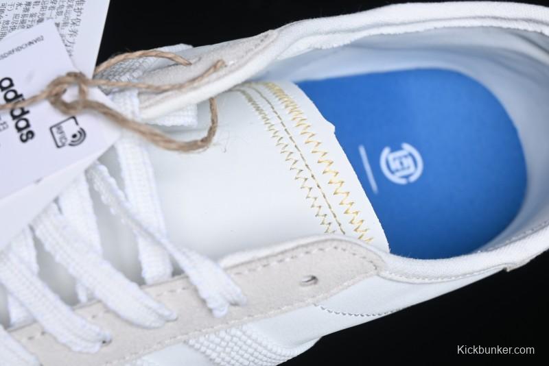 Adidas Clot x Ad Originals Gazelle Indoor Retro Casual Slip-Resistant Wear-Resistant Low-Top Sneakers - IH3719