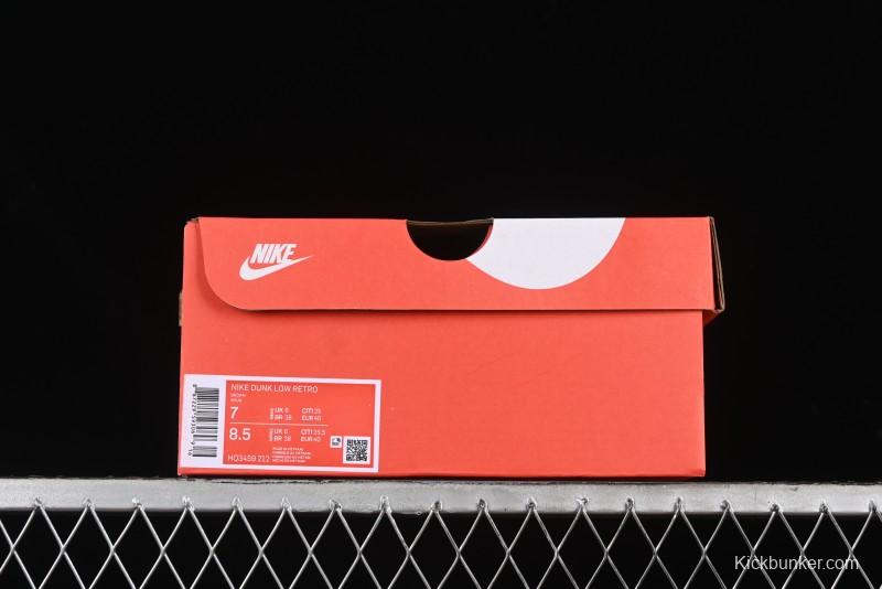 Nike Dunk Low Retro "Love & Peace" Casual Sneakers in Vintage Brown - HQ3459-212