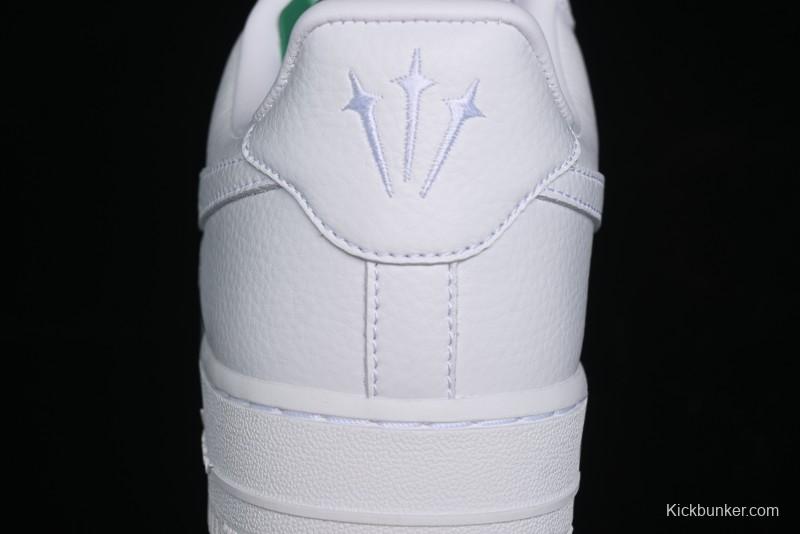 Nike Air Force 1 '07 Low Casual Sneakers with Full-Length Air Cushion - FV9918-100