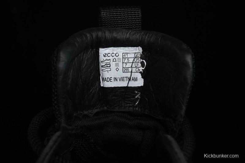 ECCO Off-Road Series Lightweight Cushioned Leather Durable Outdoor Hiking Running Shoes - 63513001001