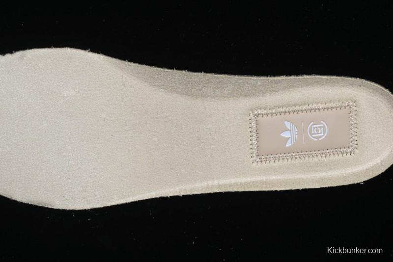 Adidas Superstar Clot Collaboration JQ6117 Preppy Style Shell Toe Casual Sneakers with Perforated Leather Upper - JQ6117