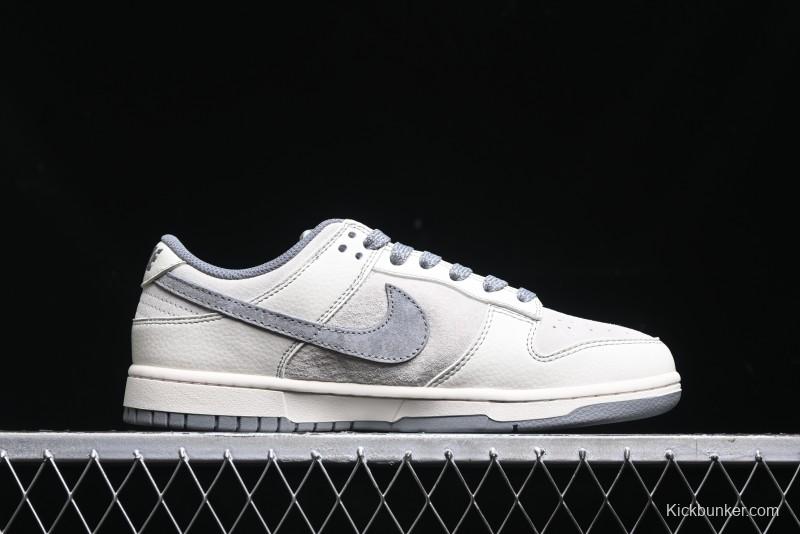 Nike SB Dunk Low UN Collaboration - Beige Grey Line Grey Sole Anniversary High-End Custom Low-Top Casual Skate Shoes - BB7518-003