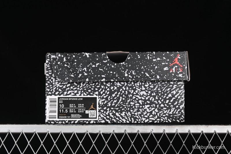 Nike Jordan Spizike Low AJ Retro Casual Sneakers with Multi-Element Design - HQ3439-101