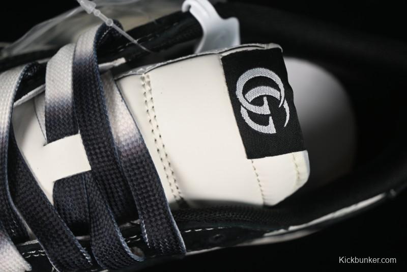 Nike Travis Scott x Fragment Design x Air Jordan 1 Low OG SP AJ1 Gucci Collaboration - Black Dragonfly Low-top Casual Sneakers - SJ2068-139