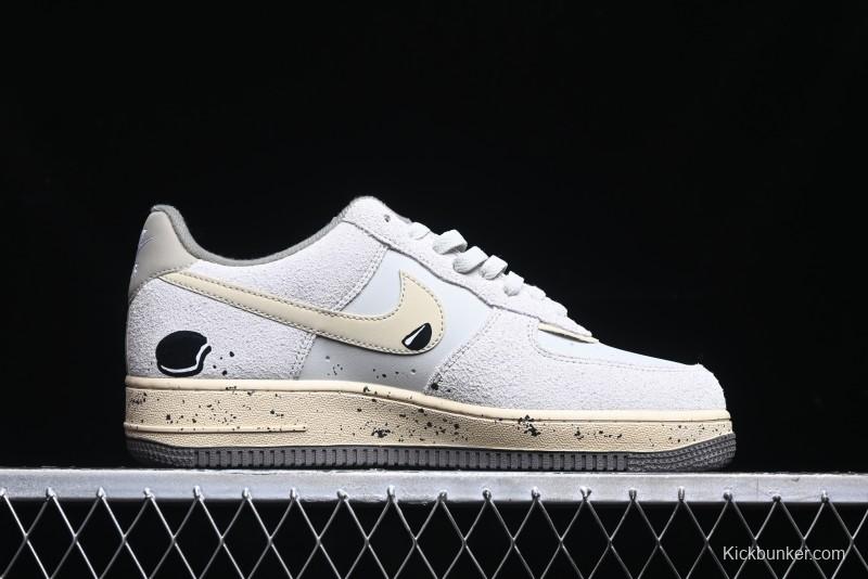 Nike Air Force 1 '07 Low Milk Cookie Custom Low-Top Casual Sneakers for Autumn Winter - KL1210-111