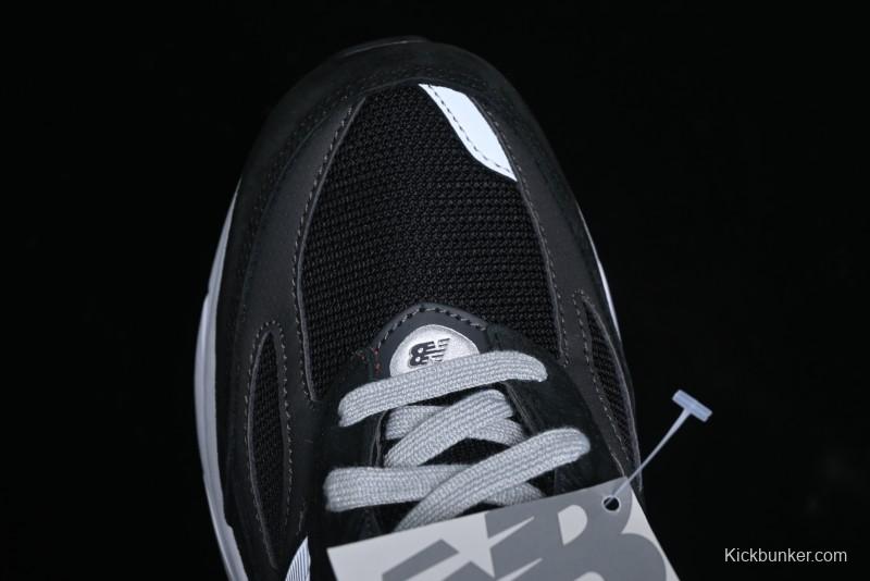 New Balance 990 Series High-End Made in USA Retro Casual Running Shoes - M990BK6