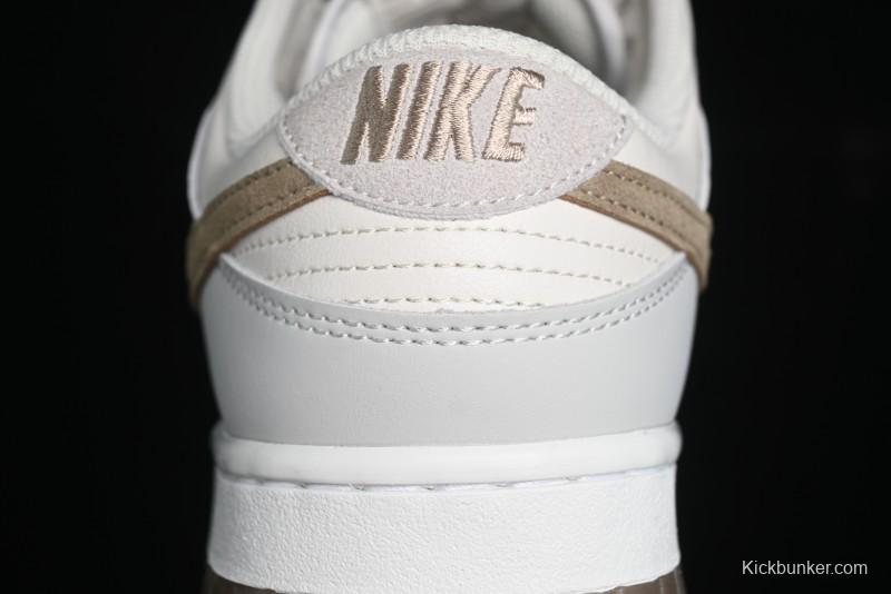 Nike Dunk Low SB Casual Sneakers in Phantom/Khaki - FJ4188-001