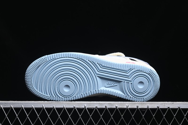 Nike Air Force 1 '07 Low Milk Pig Casual Lace-Up Sneakers - BD7701-110