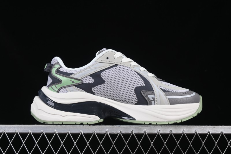 New York Yankees MLB Bigball Chunky Curve Thick Sole Casual Running Shoes - 3ARNSPL4N50GRS