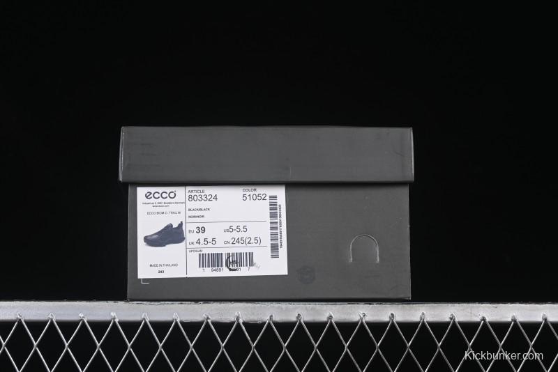 ECCO BIOM C-Trail Waterproof Leather Sports Casual Shoes with Gore-Tex Membrane and Natural Motion Technology - 80332451052