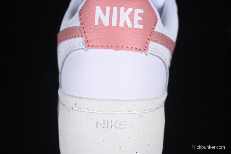 Nike Court Vision Alta Low-Top Casual Sneakers with Thick Sole - DZ5394-102