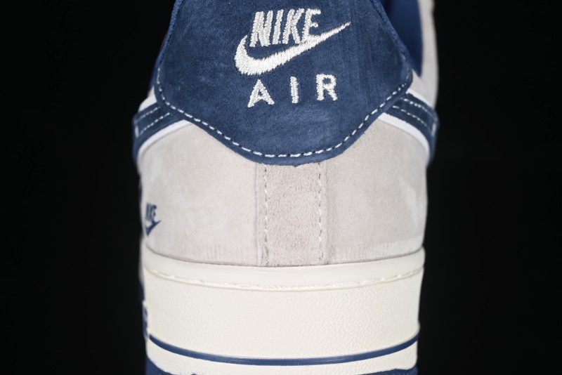 Nike Air Force 1 '07 Low Collaboration with Violent Bear - Snow Grey Pigskin Edition - KK1988-053