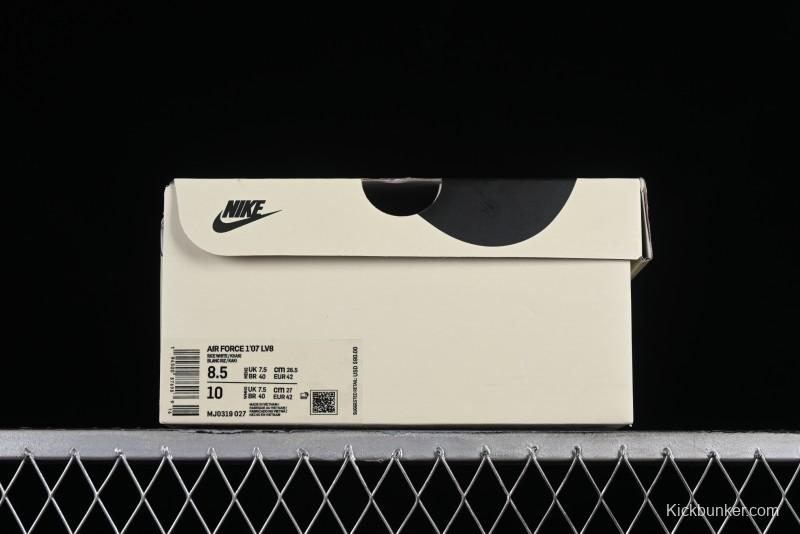 Nike Air Force 1 '07 Low Classic Khaki Mini Swoosh Starry Sky Low-Top Casual Sneakers - MJ0319-027