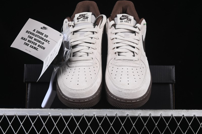Nike Air Force 1 '07 Low Casual Sneakers with Full-Length Air Cushion - HQ3485-104