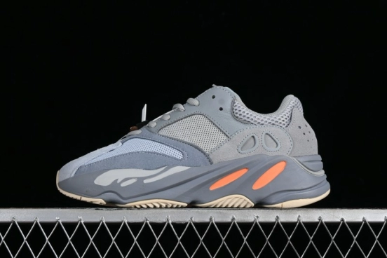 Adidas Yeezy Boost 700 Inertia Running Shoes with 3M Reflective Design - EG7597